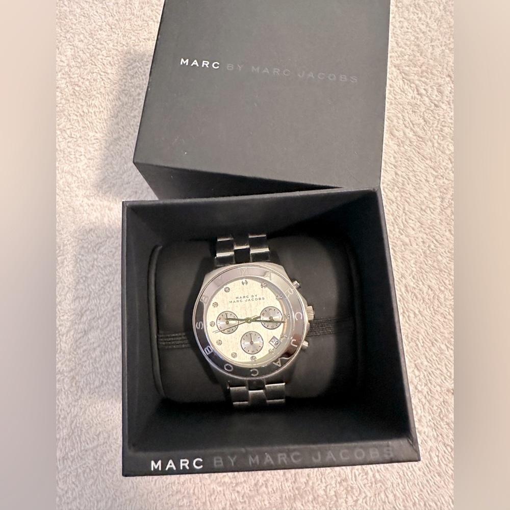 Marc by Marc jacobs silver watch